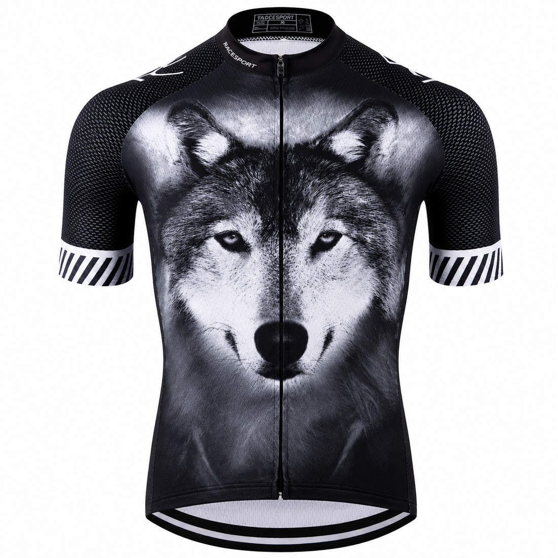 Lone Wolf Retro Cycling Jersey