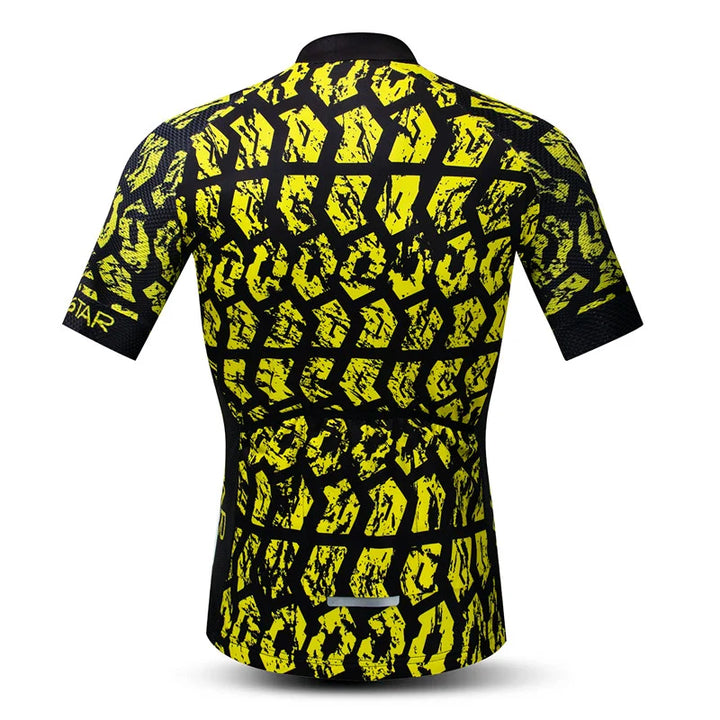 Yellow Tread Cycling Jersey