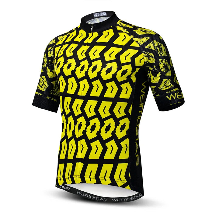 Yellow Tread Cycling Jersey